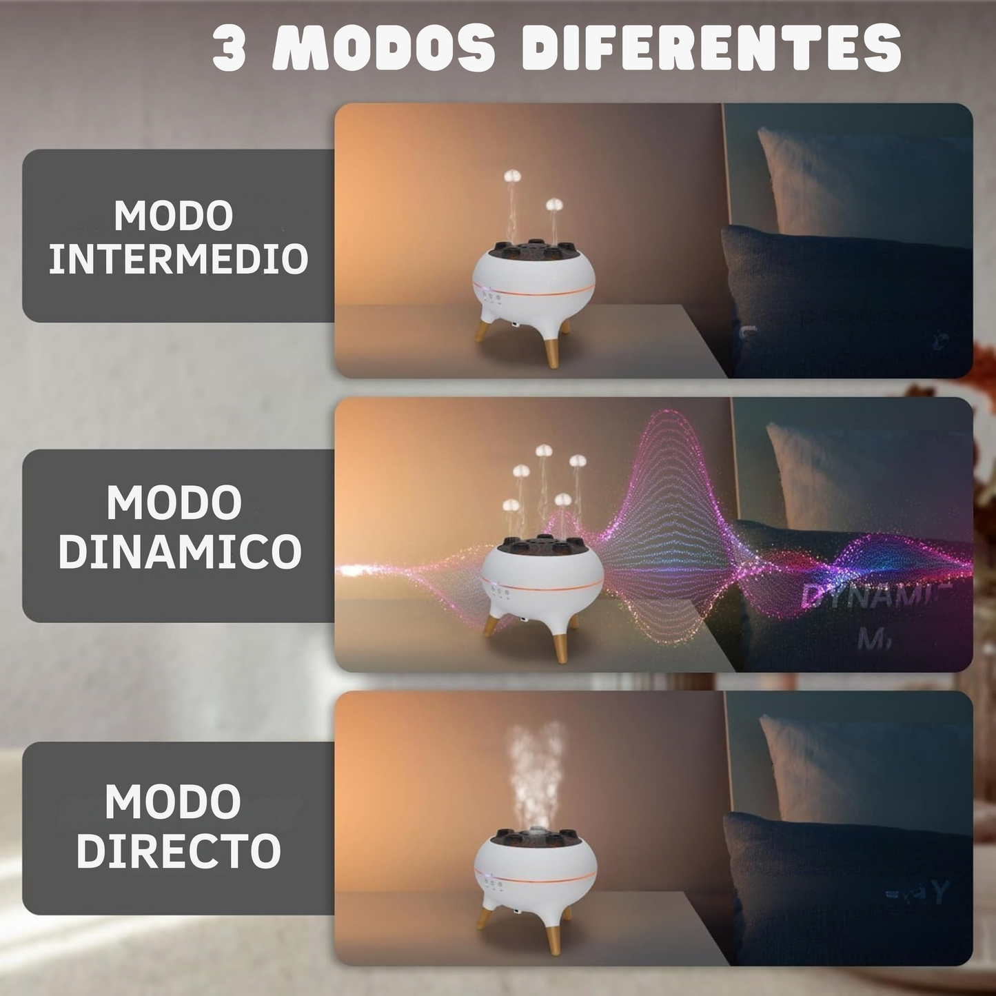 Humidificador de Medusas Anti Estrés
